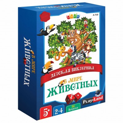 Настольная игра В мире Животных
