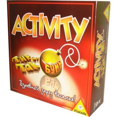 Настольная игра Активити + Тик Так Бумм