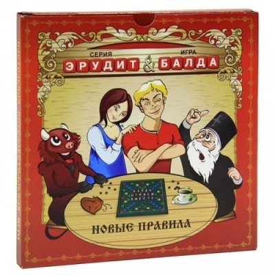 Настольная игра Эрудит Балда Настольная игра Эрудит Балда