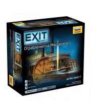Настольная игра Exit. Ограбление на Миссисипи