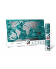 Скретч карта мира Travel Map Marine