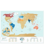 Скретч Карта Мира Travel Map Holiday Lagoon