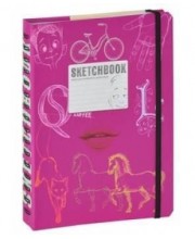 SketchBook [2] (малиновый переплет)