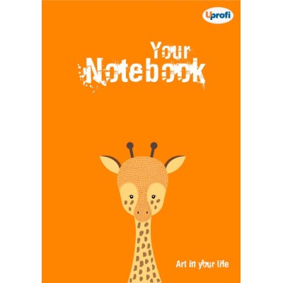 Блокнот TM Profiplan Artbook, orange