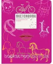SketchBook [2] (малинова палітурка)