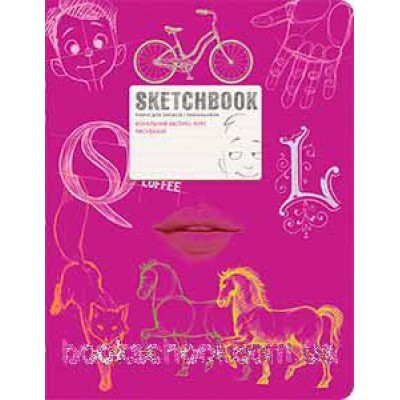 SketchBook [2] (малинова палітурка)